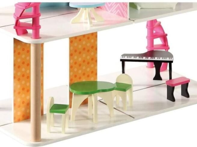 Wooden Doll´s House Charlotte Toy