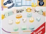 New Pastel Wooden Threading Game