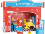 Wooden Toy Playhouse Hair Salon with Accessories