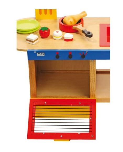 Wooden Toy Play Kitchen Magic