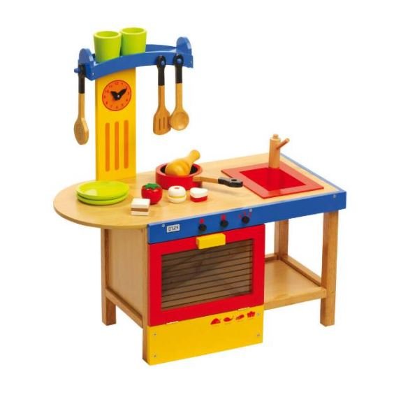 Wooden Toy Play Kitchen Magic