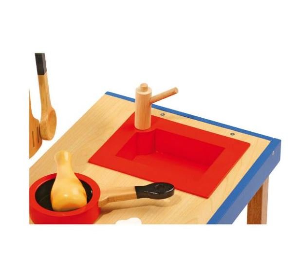 Wooden Toy Play Kitchen Magic