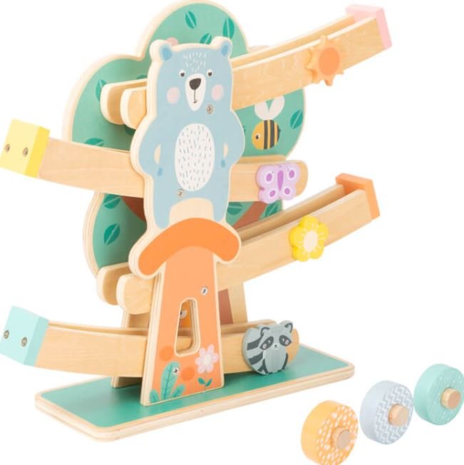 New Pastel Marble Run Wooden Toys