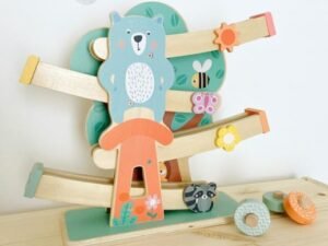 New Pastel Marble Run Wooden Toys