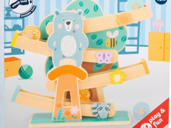 New Pastel Marble Run Wooden Toys