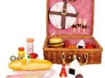 Wooden Picnic Basket Teatime Toys