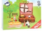Wooden Picnic Basket Teatime Toys