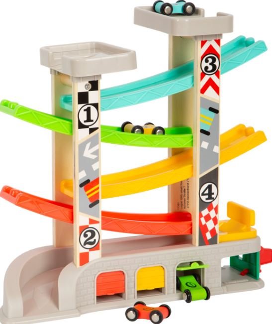 New Race Track with Parking Level and Garages