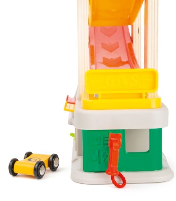 New Race Track with Parking Level and Garages