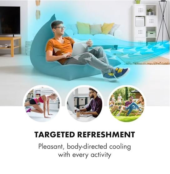 Klarstein Skyscraper Ice 4-in-1 Air Cooler Fan Humidifier