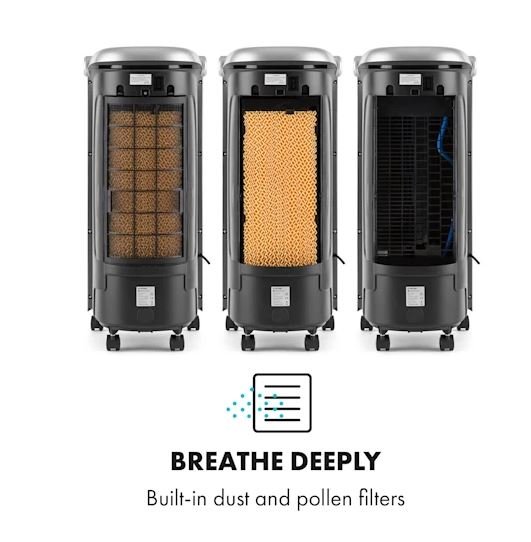 Klarstein Maxfresh Ocean 4-in-1 Air Cooler, Fan ,Humidifier & night mode