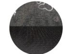 Dog Bed PONTON 115x95 cm Waterproof Antislip Silver Bone