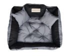 Dog Bed Playpen KINGDOG 130x105 cm Personalized Waterproof Dark Gray