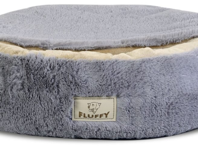 Dog Cat Bed FLUFFY 50 cm