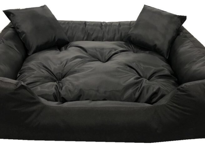 ECCO Dog Bed Playpen 100x75 cm Waterproof Black