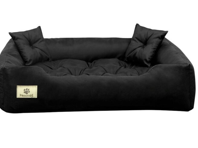Dog Bed Playpen PRESTIGE 75x65 cm Waterproof Black