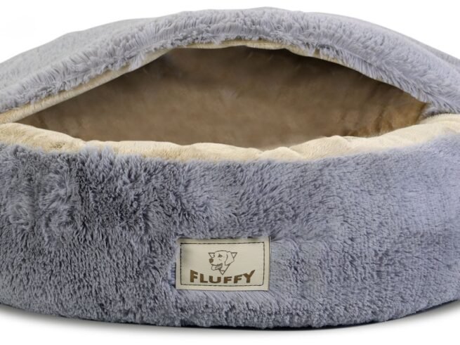Dog Cat Bed FLUFFY 70 cm