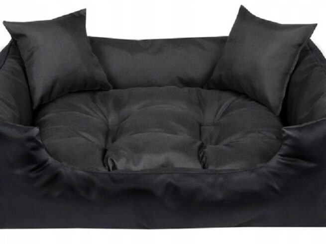 ECCO Dog Bed Playpen 130x105 cm Waterproof Black