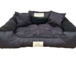 Dog Bed Playpen KINGDOG 130x105 cm Personalized Waterproof Black