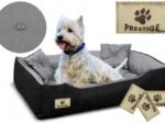 Dog Bed Playpen PRESTIGE 100x75 cm Waterproof Grey