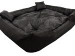ECCO Dog Bed Playpen 130x105 cm Waterproof Black