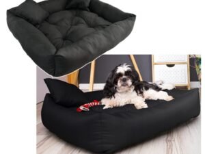 PONTON Dog Bed 75x65 cm Black