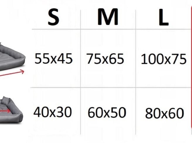 PONTON Dog Bed 115x95 cm Grey