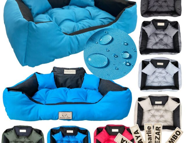 Dog Bed Playpen KINGDOG 100x75 cm Personalized Waterproof