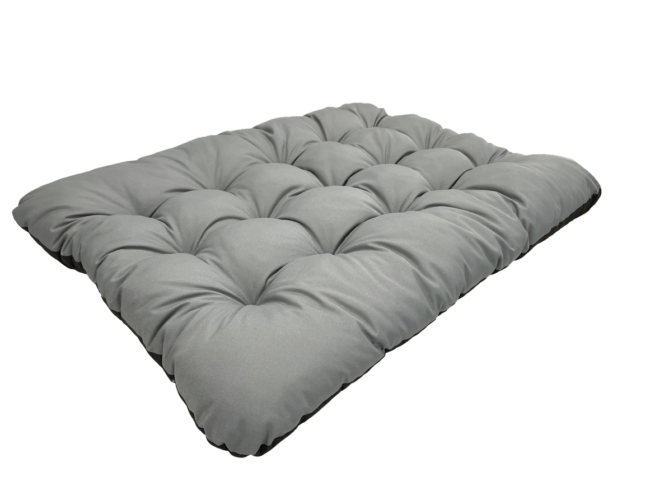Dog Bed Cushion PRESTIGE 100x70 cm Waterproof Grey