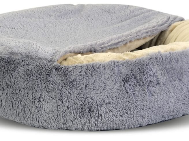 Dog Cat Bed FLUFFY 60 cm