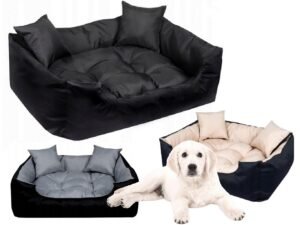 ECCO Dog Bed Playpen 115x95 cm Waterproof Black