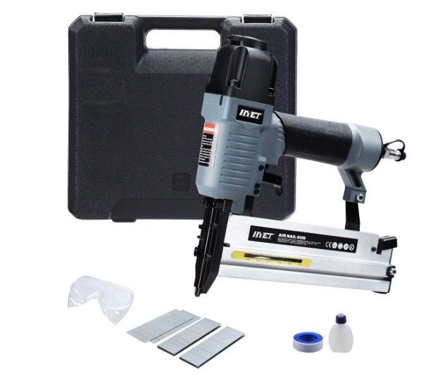 Pneumatic Air Nailer/Stapler 2 in 1 For 10-50mm