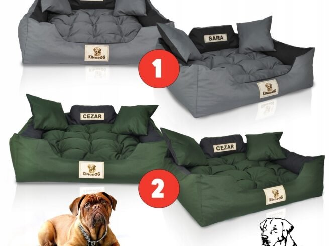 Dog Bed Playpen KINGDOG 100x75 cm Personalized Waterproof