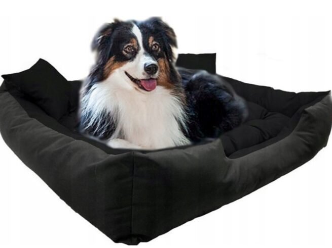 ECCO Dog Bed Playpen 75x65 cm Waterproof Black