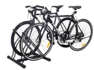 2 Bike Stand Rack Freestanding Storage