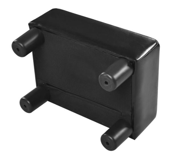 Cube Footrest Stool Pouf PU Seat Footstool