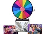 Tabletop Wheel of Fortune Board Game 60cm