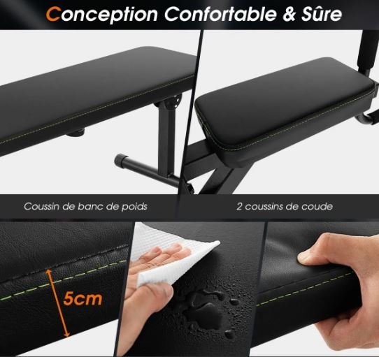 Pull-Up Station 7 Heights Bench  Abdominal Devices
