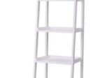 Ladder Style Storage Shelf Bookcase 4 Tiers