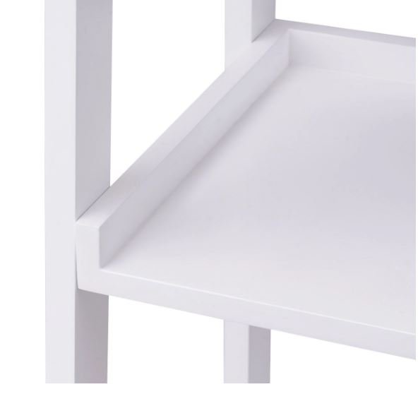 Ladder Style Storage Shelf Bookcase 4 Tiers