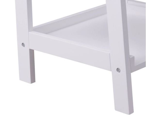 Ladder Style Storage Shelf Bookcase 4 Tiers