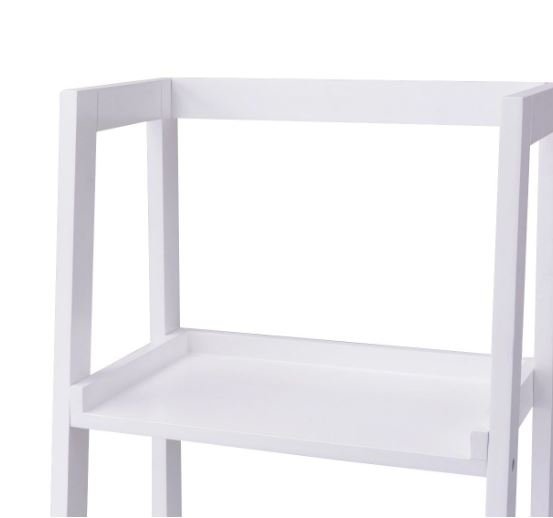 Ladder Style Storage Shelf Bookcase 4 Tiers
