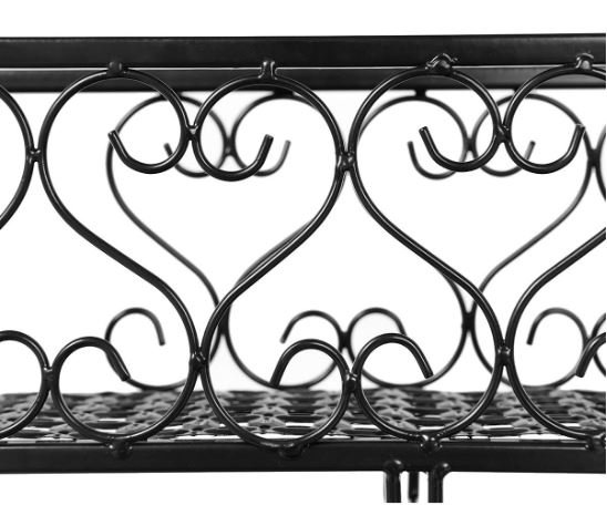 Wine Bottle Rack Iron Wall Mounted