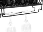 Wine Bottle Rack Iron Wall Mounted