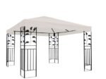Gazebo Canopy 3m x 3m Sunshade Cloth Beige Color
