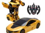 2 in 1 Transformation Car Robot Remote Control Rechargeable