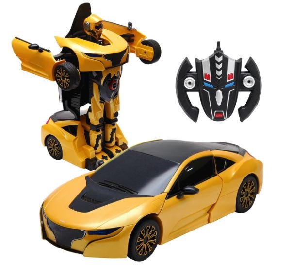 2 in 1 Transformation Car Robot Remote Control Rechargeable