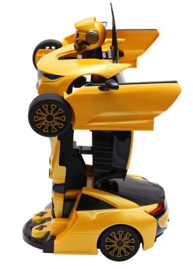 2 in 1 Transformation Car Robot Remote Control Rechargeable