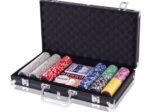 Poker Set Aluminum Case 300 Chips Laser
