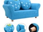 Comfortable Children's Sofa with 2 Strawberry Cushions